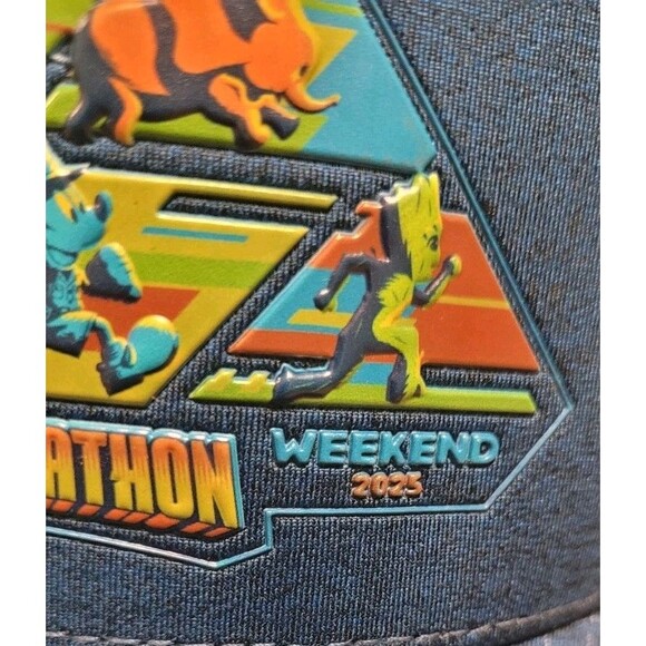 2025 Disneyland Half Marathon runDisney Marvel Star Wars Baseball Hat SnapBack - Picture 3 of 7